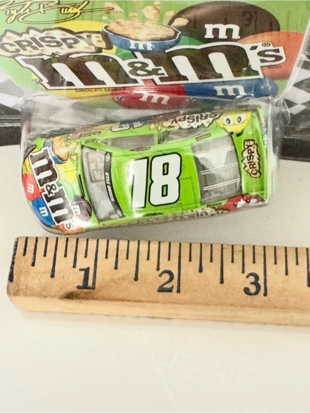 NASCAR Authentics 1:64 scale Kyle Busch #18 Crispy M&M's diecast race car